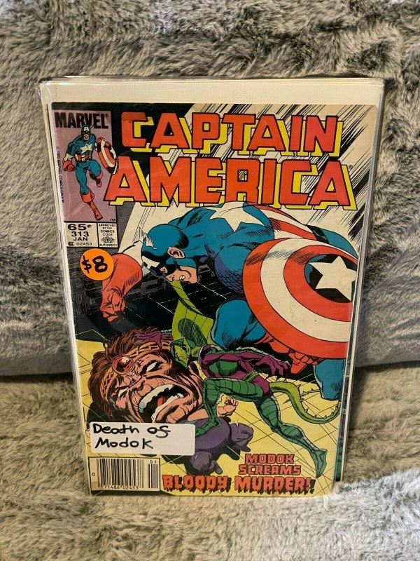 CAPTAIN AMERICA Lot of 9 Marvel Comics - 242 256 285 311 313 318 369 433 698 key