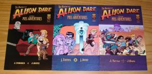 Return of Alison Dare: Little Miss Adventures #1-3 VF/NM complete series oni set