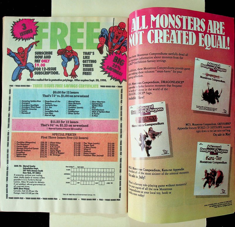 Silver Surfer #40 - (Aug, 1990; Marvel) - Very Fine 