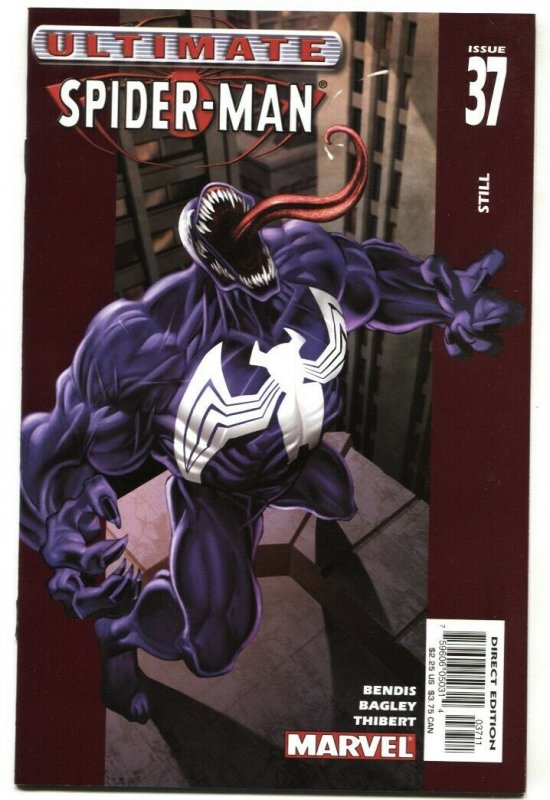 ULTIMATE SPIDER-MAN #37 2003 Ultimate Venom cover-comic book