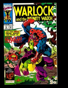 12 Warlock And The Infinity Watch Comics # 1 2 8 9 10 12 13 14 16 17 19 20 EK10