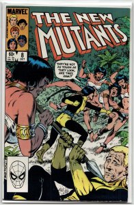 The New Mutants #8 (1983) New Mutants [Key Issue]