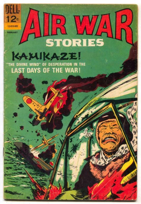 Air War Stories #6-1966-Dell- Glanzman-Kamikaze-VG+