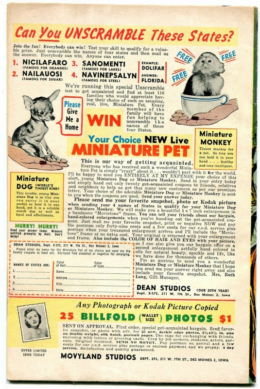 First Romance #52 1958- Harvey Silver Age- VF-