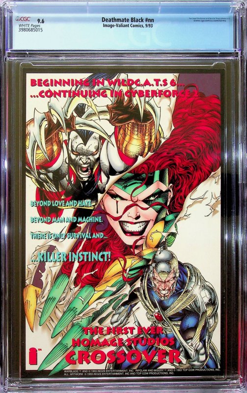 Deathmate Black (1993) - CGC - Cert#3980685015
