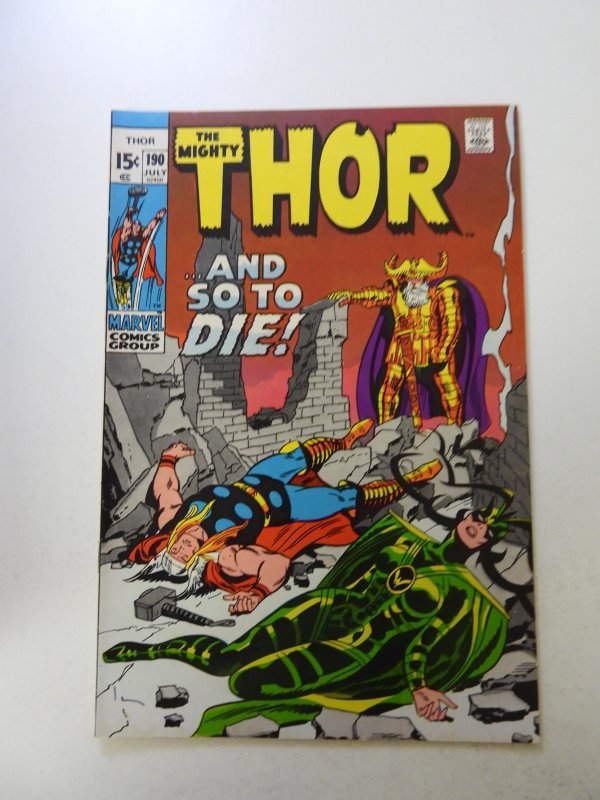 Thor #190 (1971) VF condition