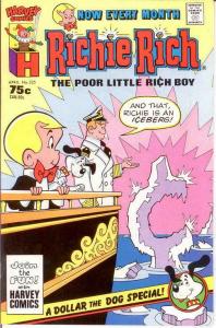 RICHIE RICH  (1960-1991) 225 VF-NM  April 1987 COMICS BOOK