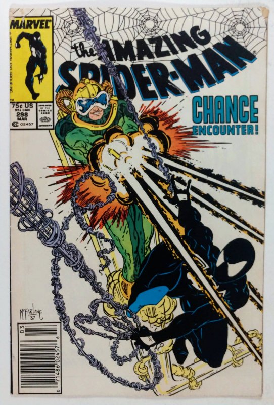The Amazing Spider-Man #298 (1988) NEWSSTAND FIRST APP OF EDDIE BROCK