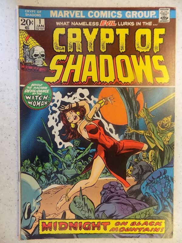 CRYPT OF SHADOWS # 1 MARVEL BRONZE HORROR