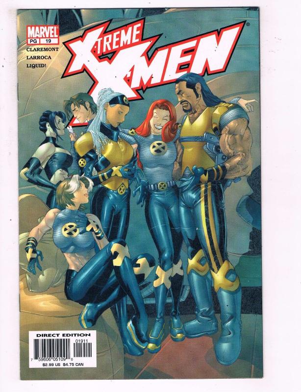 Lot Of 4 X-Treme X-Men Marvel Comic Books # 17 18 19 20 Wolverine Gambit CH4