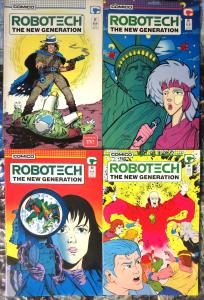 ROBOTECH: THE NEW GENERATION #1-24 (1985) short one issue, nice VG-F/better