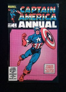 Captain America Annual #7  Marvel Comics 1983 VF