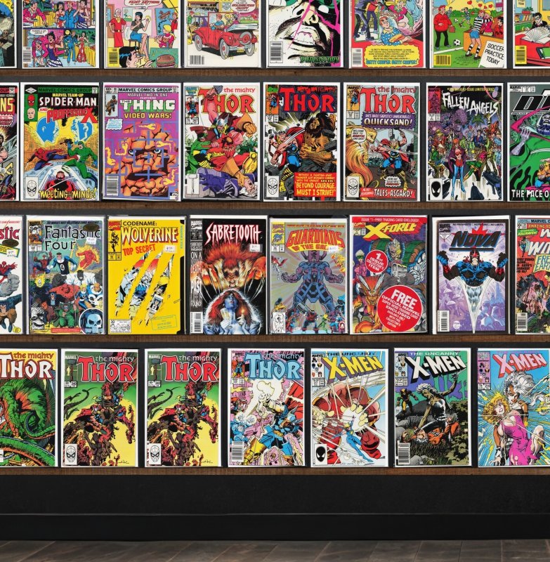 Huge Lot 140+ Comics with Thor, The Uncanny X-Men, Amazing Adventures & More!