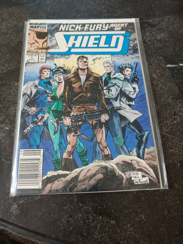 Nick Fury, Agent of SHIELD #1 (1989)