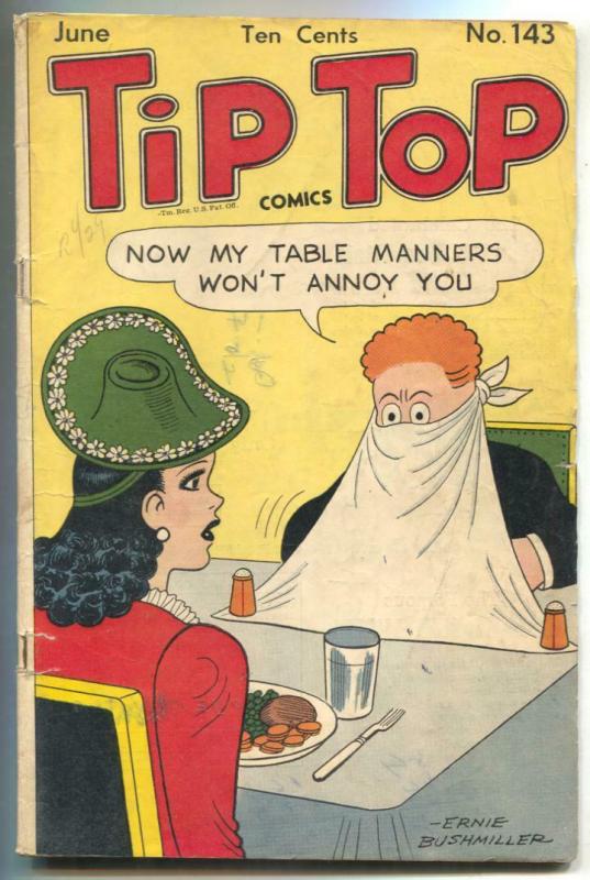 Tip Top Comics #143 1948 - Fritzi Ritz cover VG