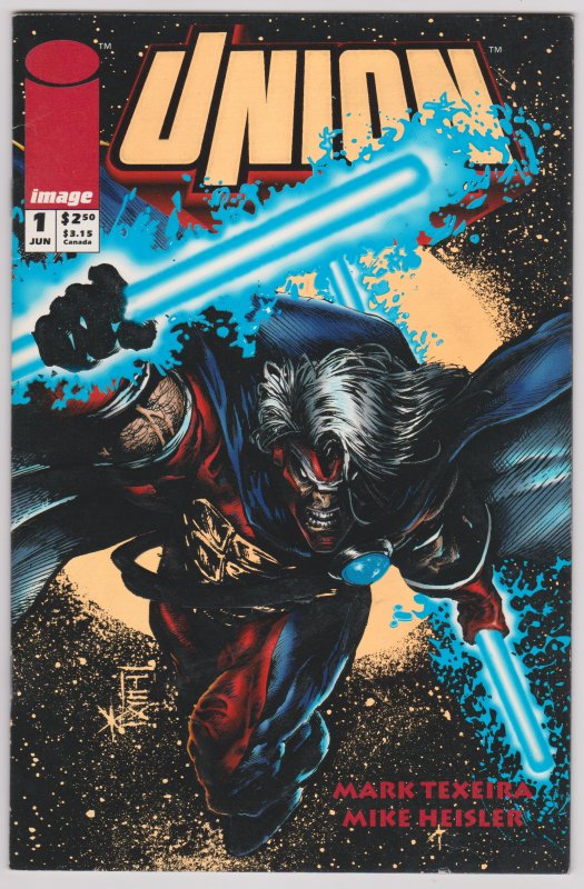 Union #1 (VF-NM) Embossed Foil Direct Edition, 1993