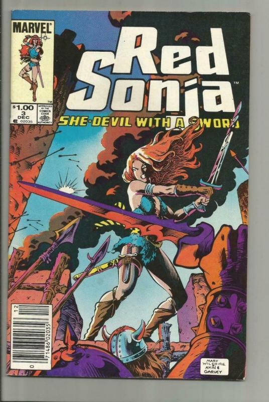 RED SONJA #3, VF+, She-Devil, Sword, Mary Wilshire,1983, more RS in store