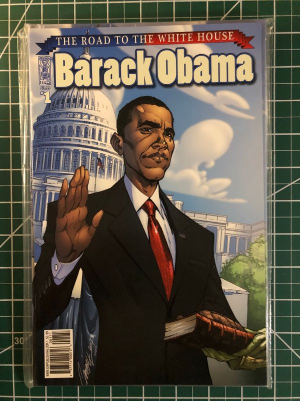 Obama ! Seven comics regarding the past President and family.  Bundle and Save!