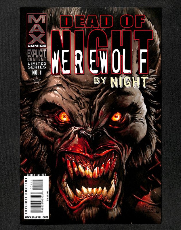 Dead of Night featuring Werewolf By Night (JP) #1 (2009)