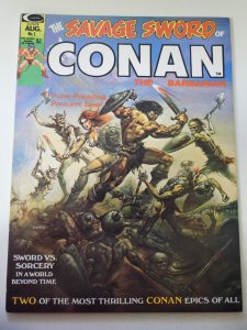 The Savage Sword of Conan #1 (1974) VF- Condition