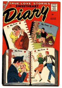 Sweetheart Diary #42 1958-Charlton-rare variant-romance comic