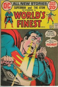 World's Finest #213 ORIGINAL Vintage 1972 DC Comics Superman Atom