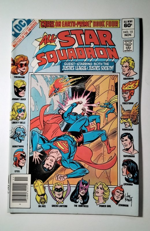 All-Star Squadron #15 (1982) DC Comic Book J754