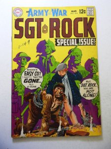 Our Army at War #204 (1969) VG+ condition moisture stain bc