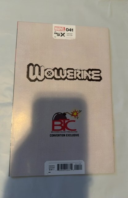 WOLVERINE #41 (MICO SUAYAN MEGACON COLOR SPLASH VIRGIN VARIANT LTD