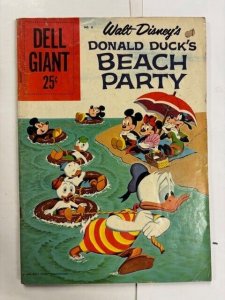 DONALD DUCK'S BEACH PARTY DELL GIANT 6 Good/Very Good DELL COMICS 1959