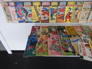 Huge Lot 150+ Cartoon Comics W/ Uncle Scrooge, Donald Duck, +More! See desc