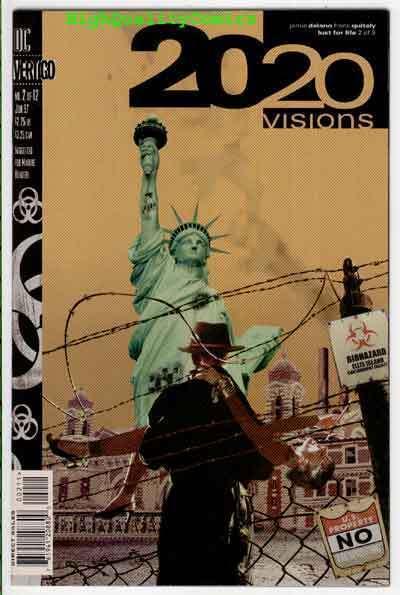 2020 VISIONS #2, NM+, Delano, Frank Quitely, more Vertigo in store