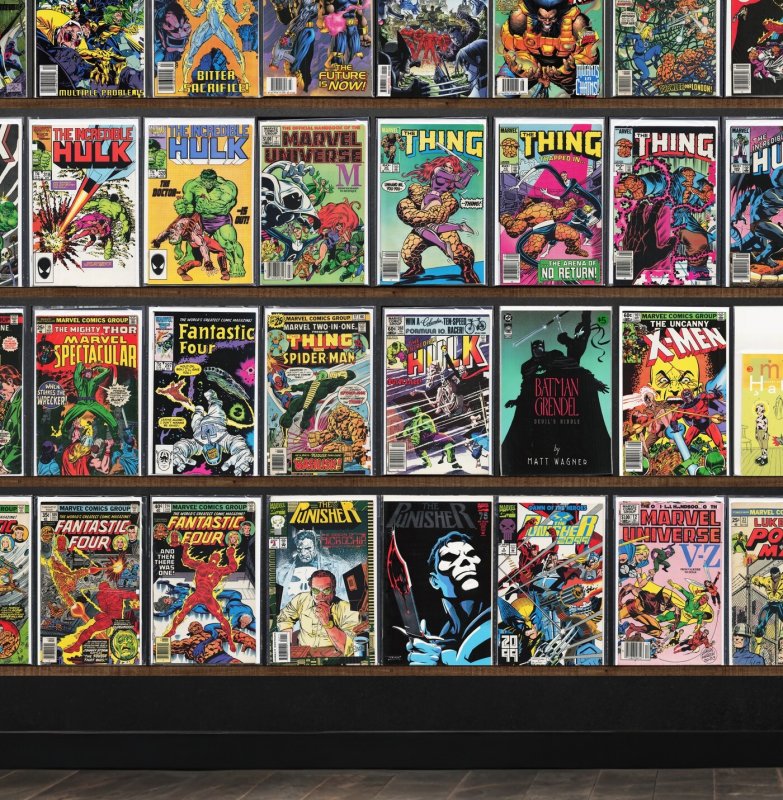 Huge Lot 150+ Comics with Fantastic Four, The Incredible Hulk & More!