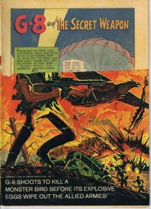 G-8 and His Battle Aces #1 ORIGINAL Vintage 1966 Gold Key Comics