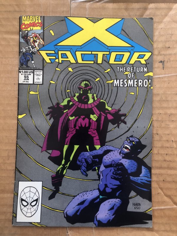 X-Factor #55 Direct Edition (1990)