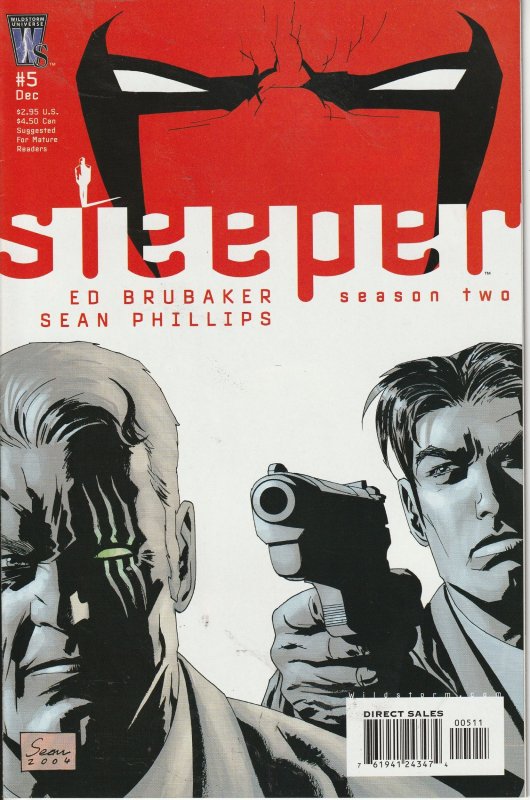 Sleeper: Season Two #5 (2004)  Grifter Cameo !