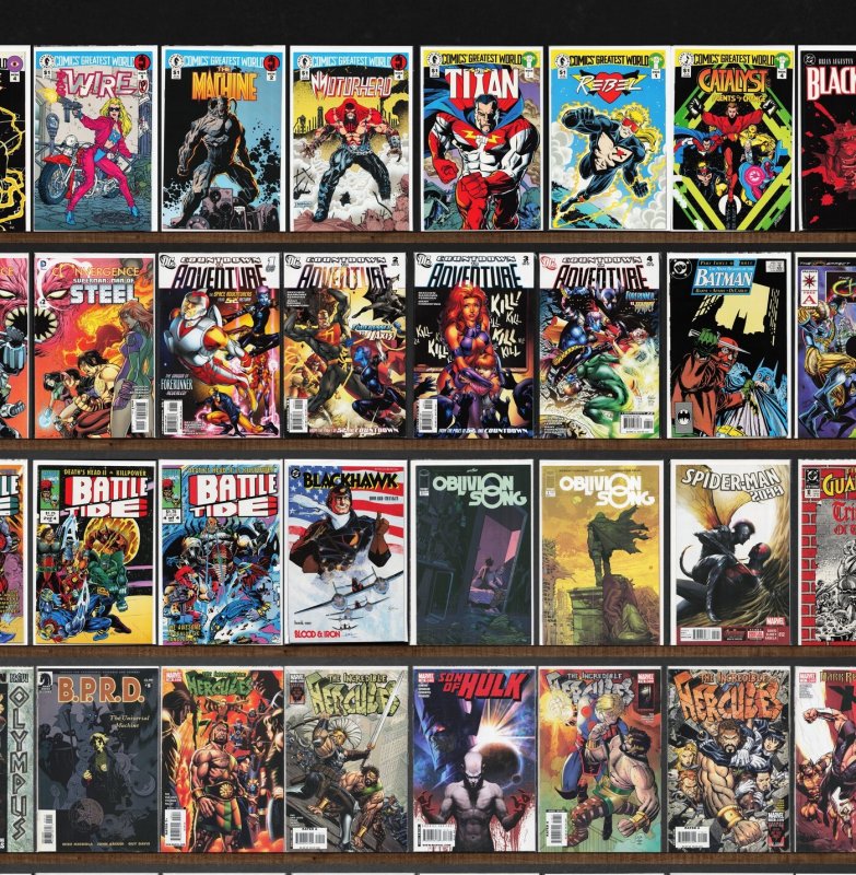 Huge Lot 150+ Comics with Nightwing, Spider-Man 2099 & More!