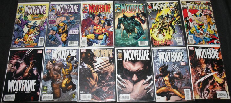 Marvel WOLVERINE 24 Comic Lot VF-NM X-Men Sabretooth