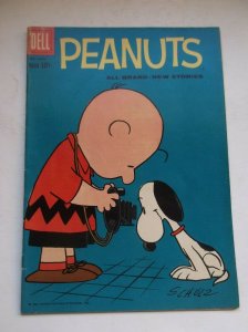 DELL: PEANUTS #4, (CHARLIE BROWN, SNOOPY & THE GANG), RARE/HTF, 1960, FN/VF!!! 