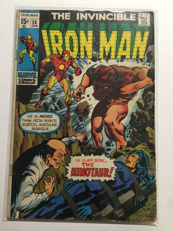 Iron Man 24 Good/ Very Good 3.0 Marvel