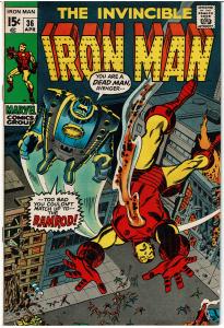 Iron Man #36, 7.5 or Better