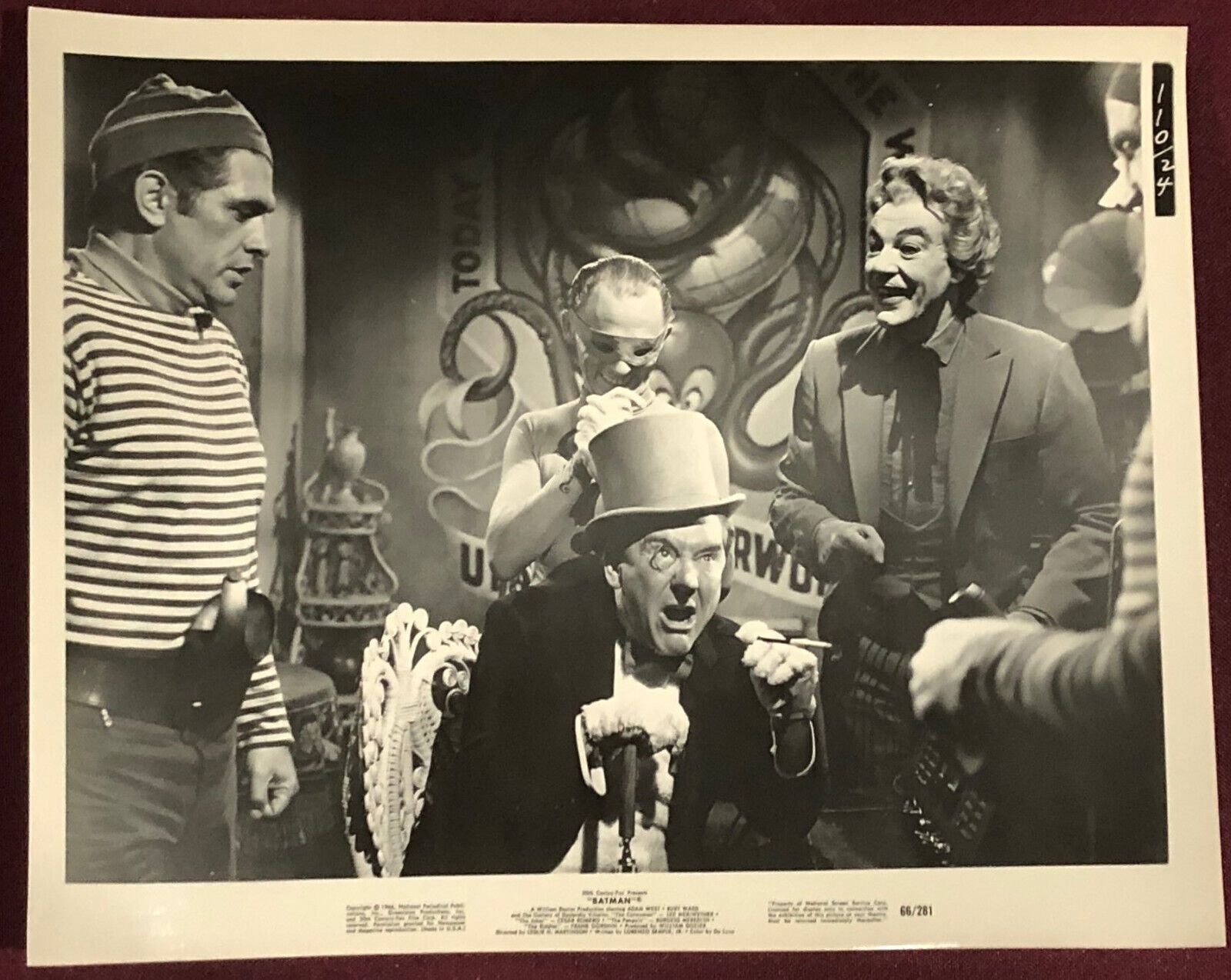 Batman 1966 Original Movie Photo Still Riddler Gorshin Penguin Joker ...