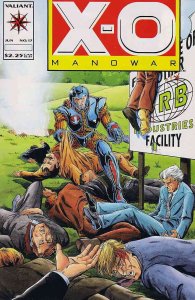 X-O Manowar #17 VF/NM ; Valiant