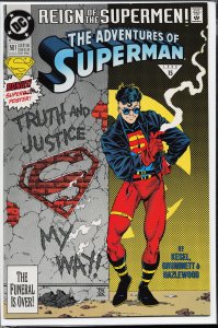 Adventures of Superman #501 (1993) Superboy