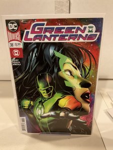 Green Lanterns #38  9.0 (our highest grade)  Brandon Peterson Variant!