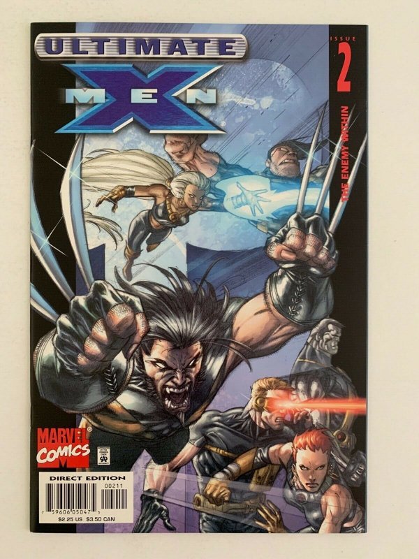 Ultimate X-Men #2 The Enemy Within  (2001 Marvel Comics) NM 