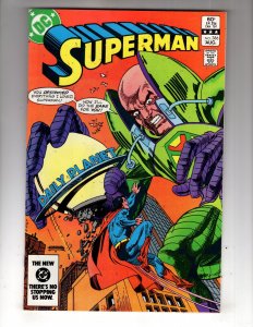 Superman #386 (1983) VF/NM Lex Luthor Appearance ~ Body Armore  / ID#HCA