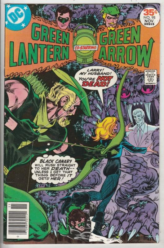 Green Lantern #98 (Nov-77) NM Super-High-Grade Green Lantern, Green Arrow, Bl...