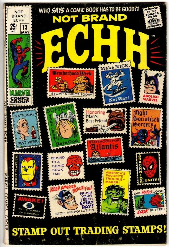 NOT BRAND ECHH 13 (GIANTS) VF  May, 1969