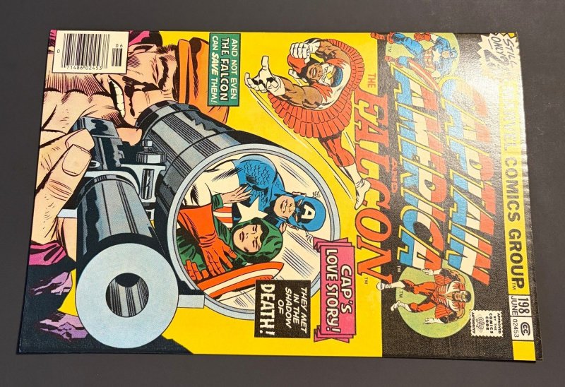 Captain America #198, #199 (SET) ( 8.0 VFN+ ) Jack Kirby is BACK! 1976